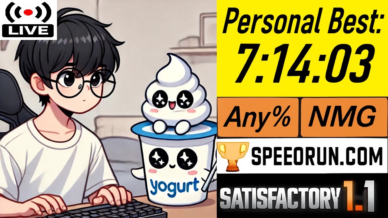 Satisfactory Any% NMG run18