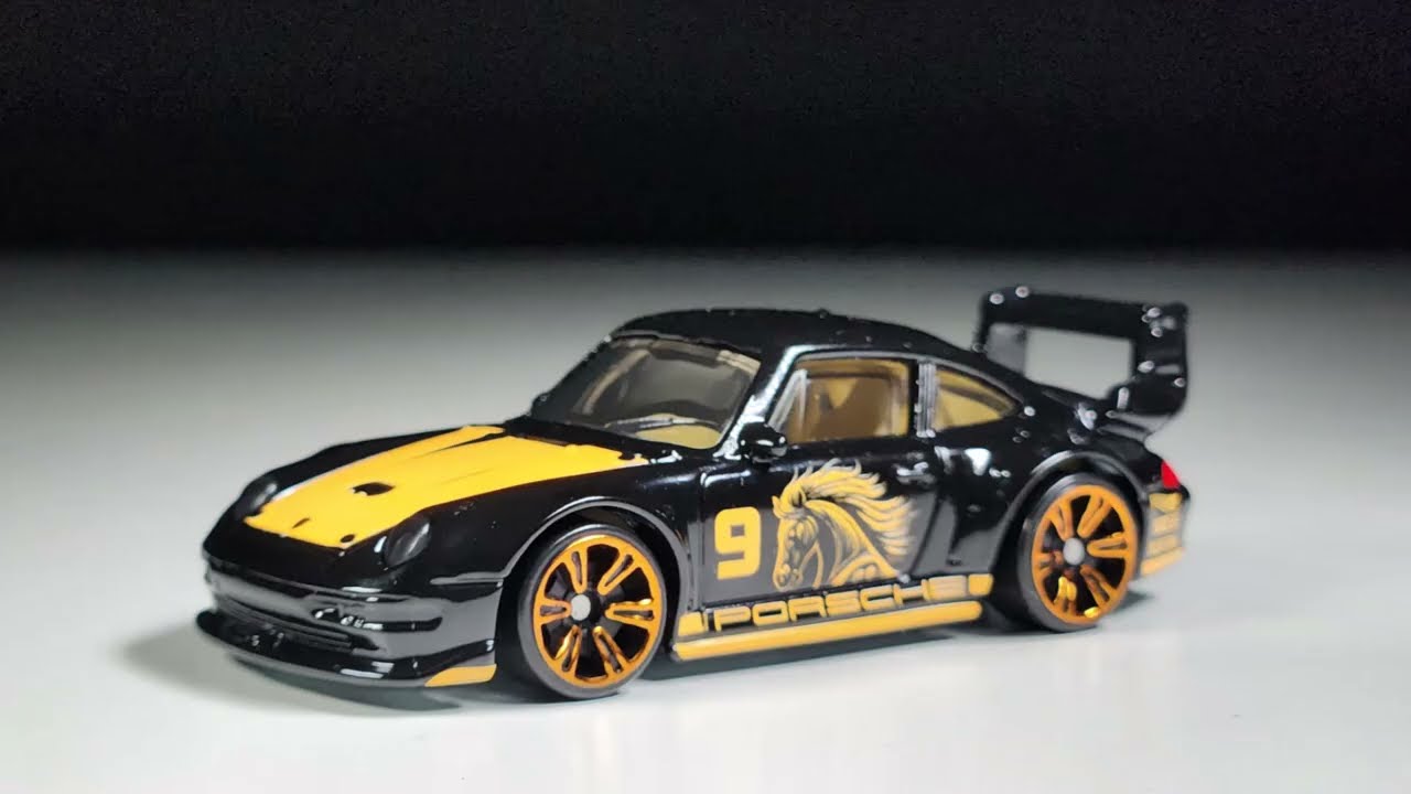 Hot Wheels Semi Premium Review: Porsche 993 GT2 | 2025 Neon