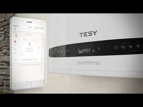 TESY Electric water heaters BelliSlimo - Cloud connectivity - Bulgarian