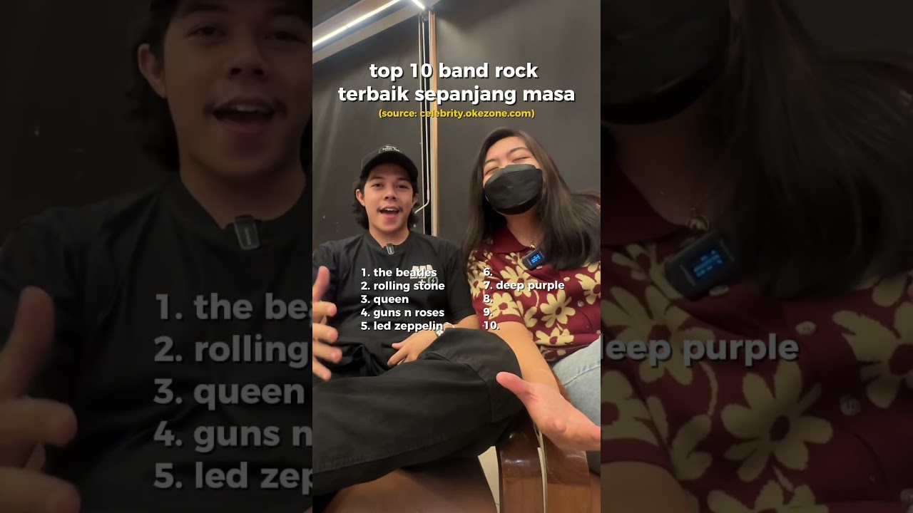 TOP 10 BAND ROCK TERBAIK SEPANJANG MASA😁