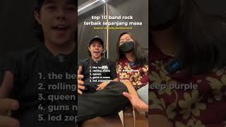 TOP 10 BAND ROCK TERBAIK SEPANJANG MASA😁