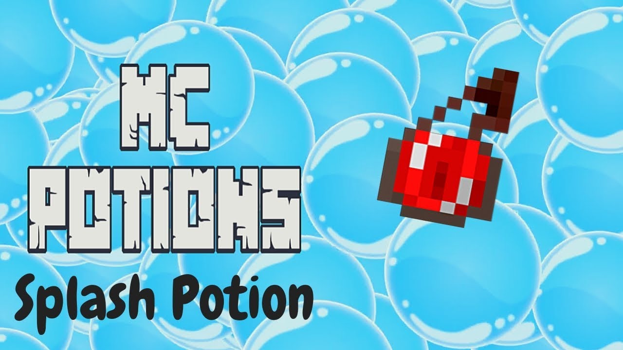 Splash Potion/Tutorial - Minecraft Potions - YouTube