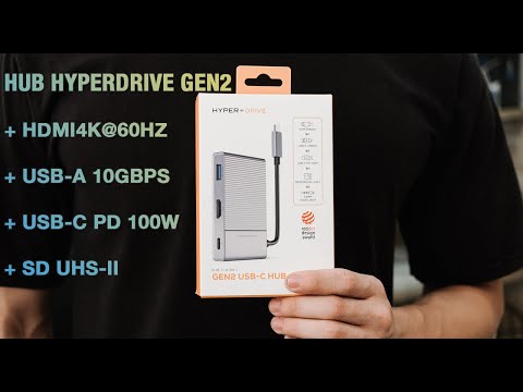 Hub HyperDrive GEN2 6in1 - MacCare.vn