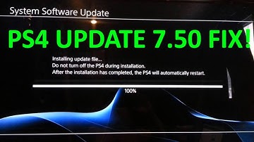 PS4 Update 7.50 | How To Fix PS4 Safe Mode Loop | Hot News! (PART 2)