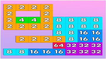 2048 Fold - Gameplay Walkthrough - Max Levels (Lvl 1-50) Android,Ios