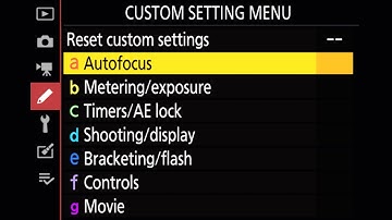 Nikon Z6II and Z7II  Auto Focus Settings Quick Tips
