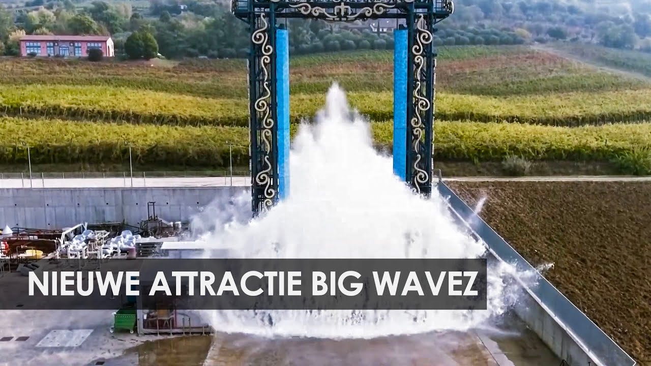 Nieuwe attractie voor Bobbejaanland in 2027: freefall + splash: big wavez van fabrikant Zamperla