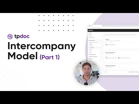 TPdoc Product Demo | Intercompany Model | Part 1 - video from TaxModel