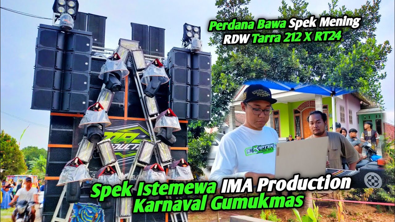 Spek Midle Istimewa IMA production full RDW Cek Sound karnaval Gumukmas 2024