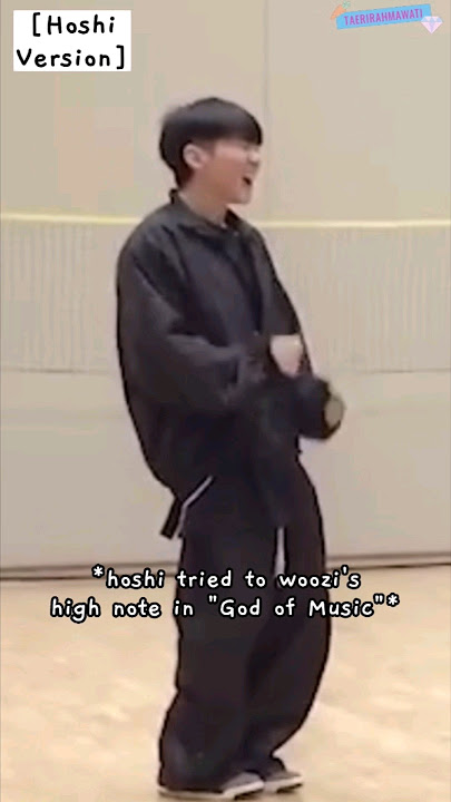 when the members tried to seungkwan's and woozi's high note 😭 #seventeen