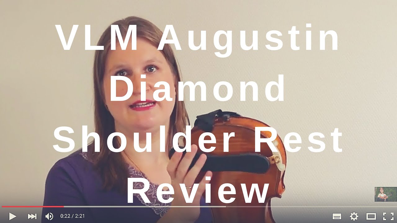 VLM Augustin Diamond Shoulder Rest Review - YouTube