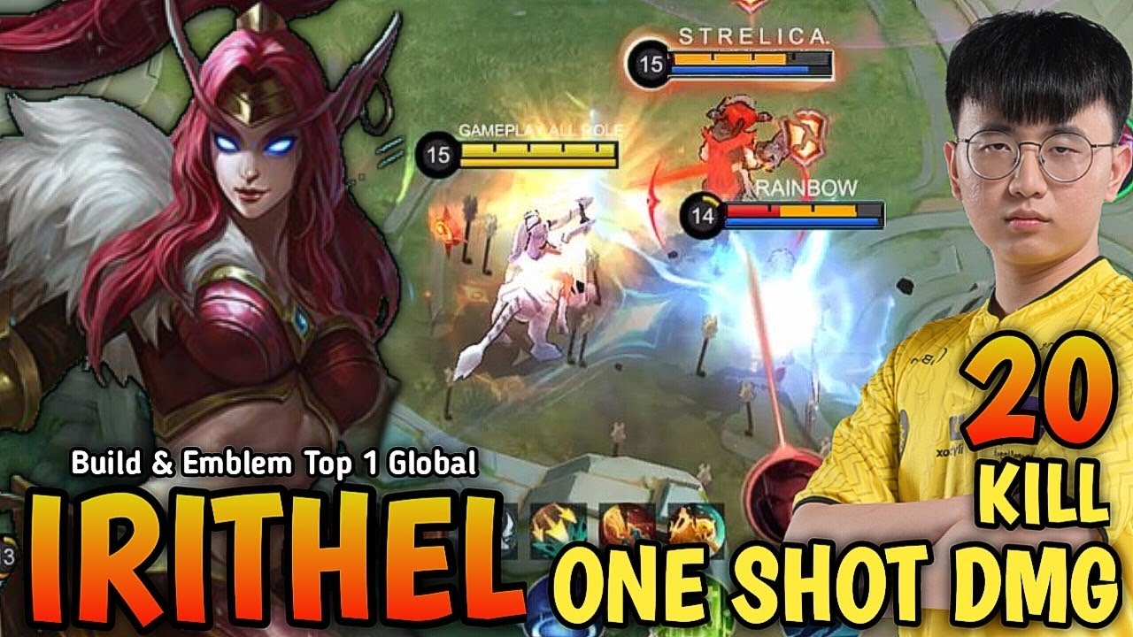 Thank You ONIC CW For New Irithel Best Build & Perfect Emblem From MPL - Build Top 1 Global Irithel