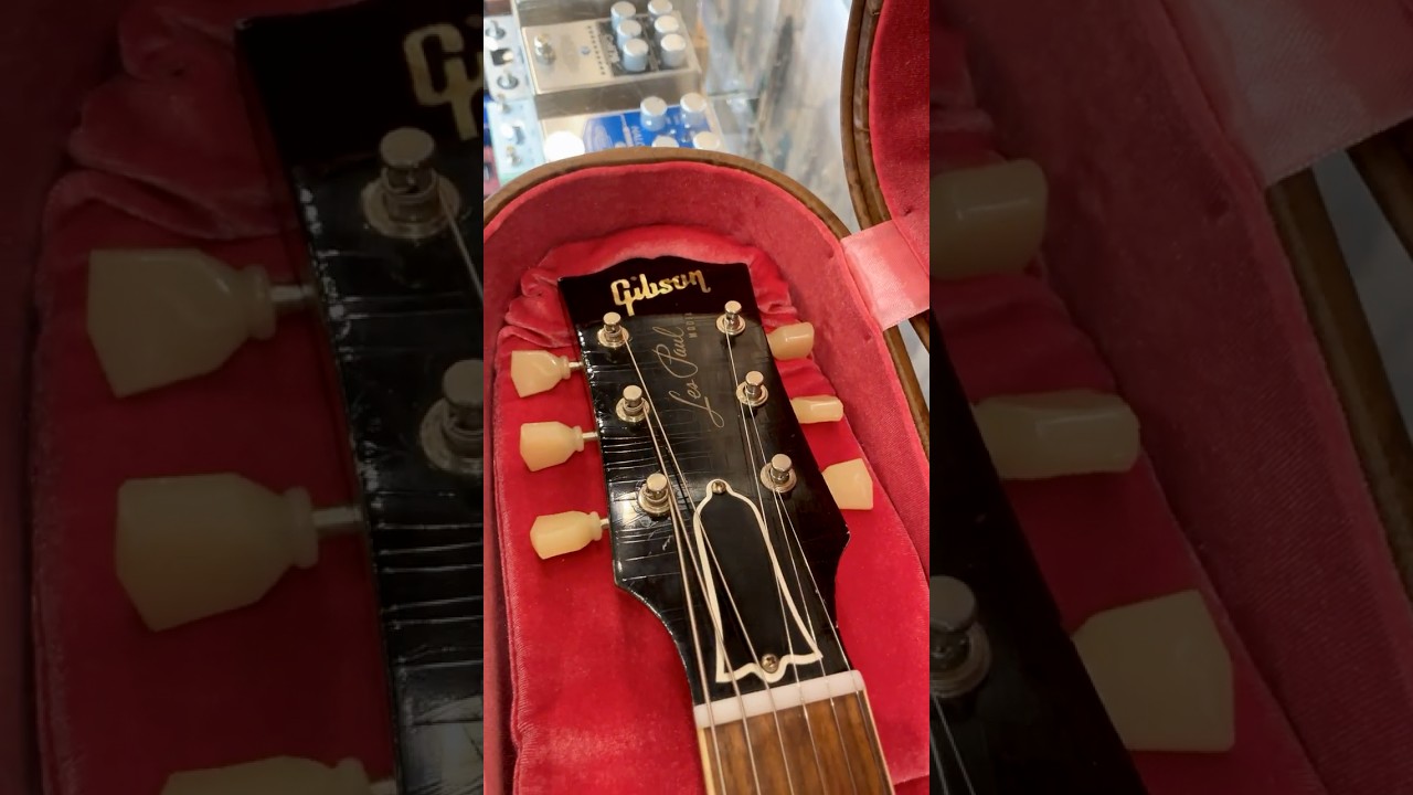 Gibson Custom Shop 1958 Les Paul Reissue Ultra Light Aged Electric Guitar, Bourbon Burst | Unclasped