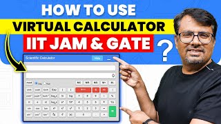 How to Use Virtual Calculator IIT JAM & GATE? | Quick Tricks for IIT JAM &  GATE Exam | By GP Sir