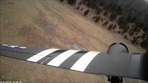 Dynam Douglas C-47 RC Electric Airplane with Onboard Camera Aerobatics