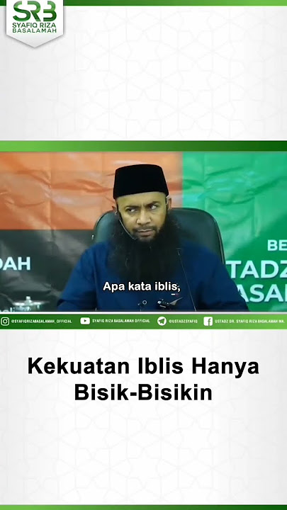 JANGAN TERPERDAYA DENGAN BISIKAN IBLIS #allah #islam #islamicstatus #shorts #short
