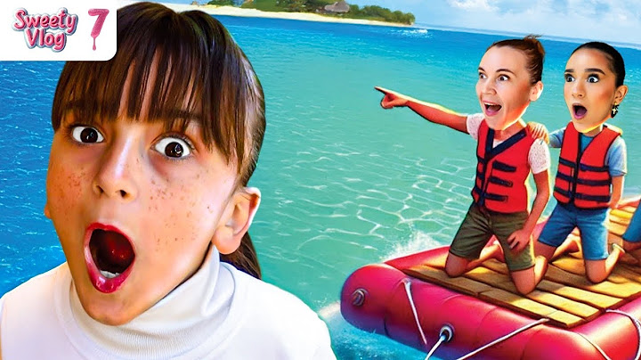 qui CONSTRUIRA le MEILLEUR RADEAU (c’est la CATASTROPHE...) - SweetyVlog #7