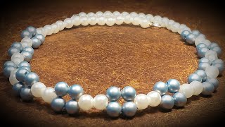 Lindo Collar de Perlas...Clase #452!!!