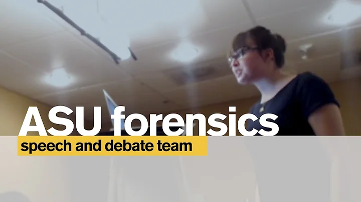 ASU forensics speech and debate team