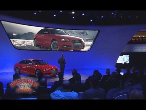 Audi Press Conference at 2012 Detroit Auto Show