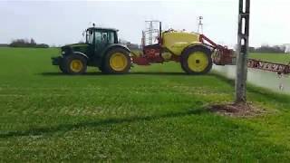 Oprysk 2018 John Deere 6330 Kverneland Rau Bartoszek Agroculture Ustro Team