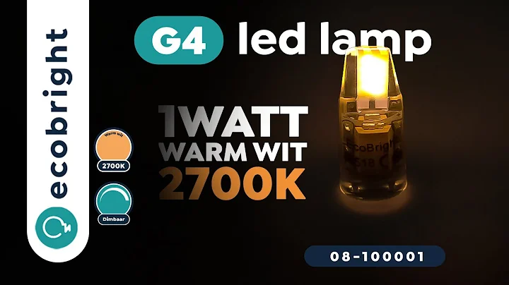 G4 led lamp 2700K 1W |  08-100001