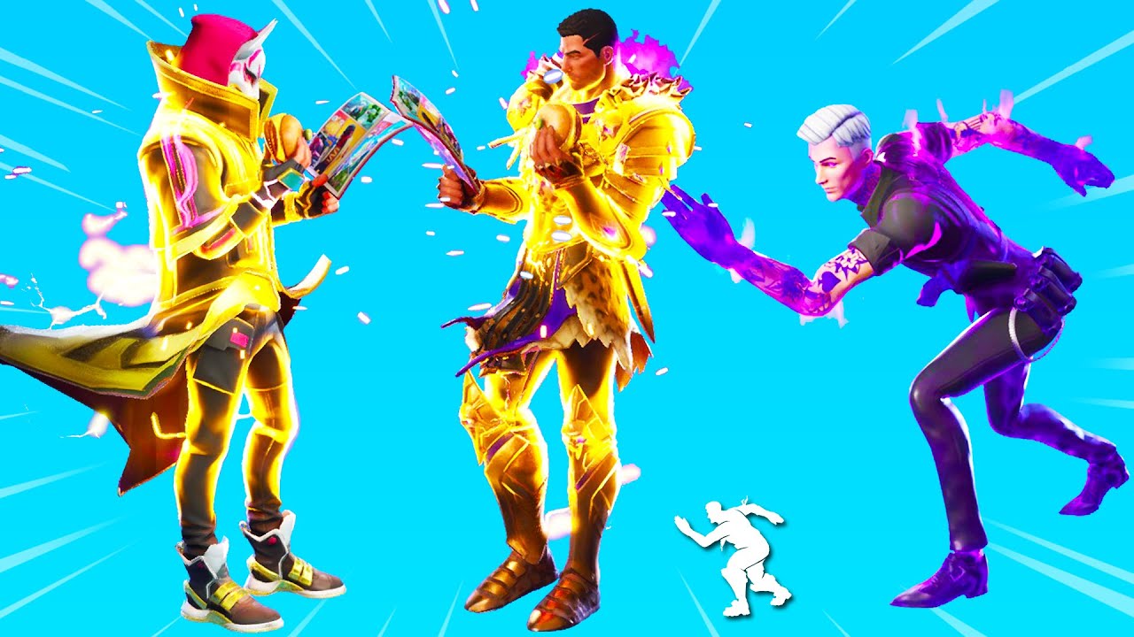 Fortnite The Flash Emote Quick Bite With Legendary Skins! YouTube