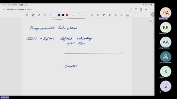 NPTEL Advanced Computer Networks Week 8