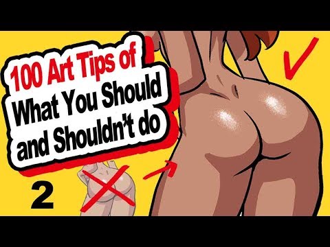 100 art tips of what you should and shouldn't do-Part 2