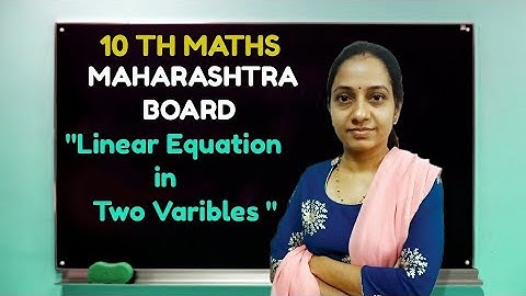 Linear Equations in Two Variables//Lecture 3 - Practice Set 1.2