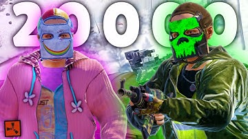 20000 SAATLİ DUONUN WİPE GÜNÜ | Rust Türkçe