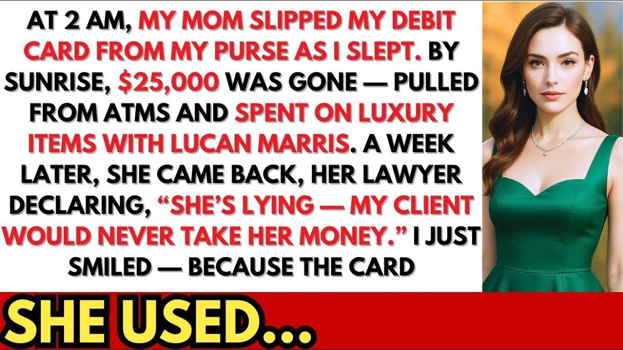 At 2 AM, MY MOM TOOK MY DEBIT CARD—By Sunrise, 25,000 Was Missing and She Changed the Locks