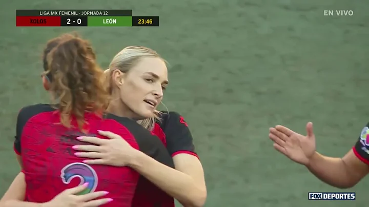 Gol de Angelina Hix | Xolos 2-0 Len | Jornada 12 |...