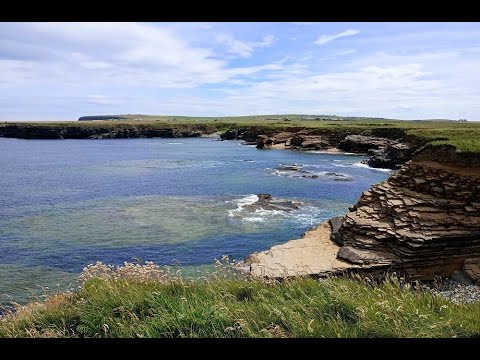 Walking Orkney Birsay, a walk of coves & coastline