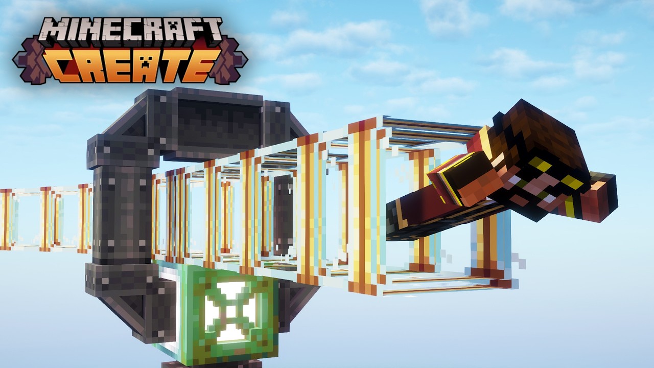 HYPERTUBES in Minecraft Create Mod are awesome! [#23]