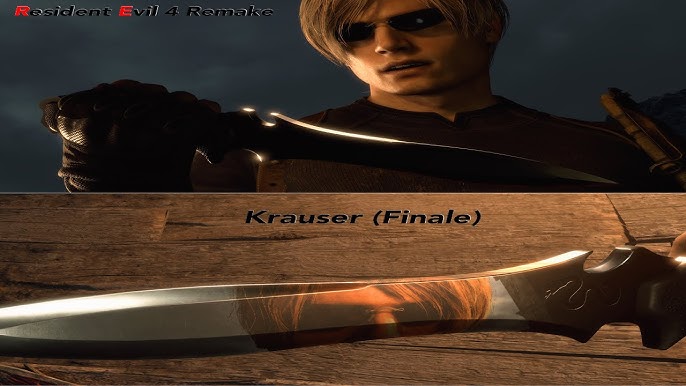 15 Resident Evil Krauser Knife of Jack Krauser from Resident Evil in – HS  Blades Enterprise