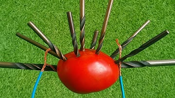 Connect electricity to the drill bit and the result is genius!