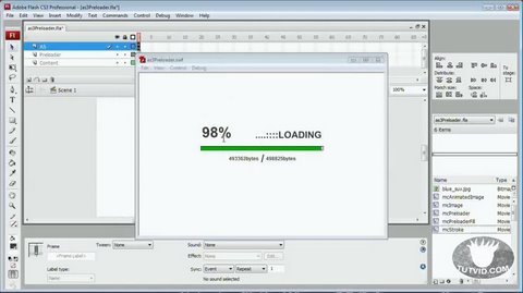 ActionScript 3 Preloader! Flash Tutorial!