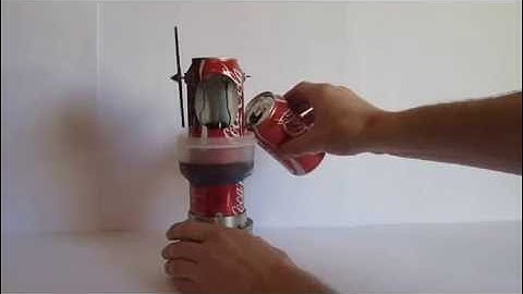 Coca Cola Can engine with V-Tec