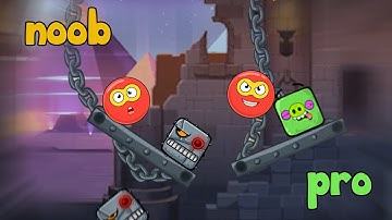 NOOB vs PRO vs HACKER | Red Ball 4 Game – Red Ball Super Funny Moment Ep 2