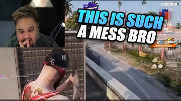 Rust Vs Saints Near Forum (Lysium Reacts) | NoPixel RP | GTA | Seaside