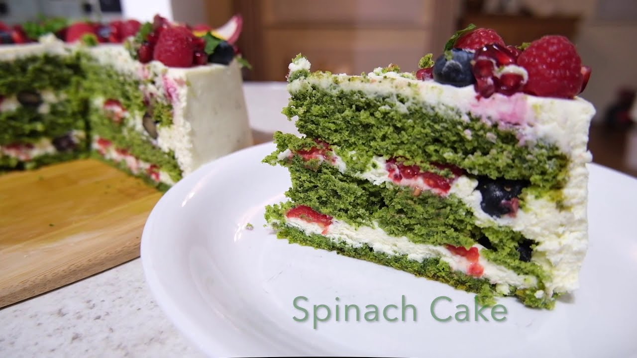 HOW TO MAKE THE PERFECT SPINACH CAKE / EMERALD CAKE / EASY RECIPE