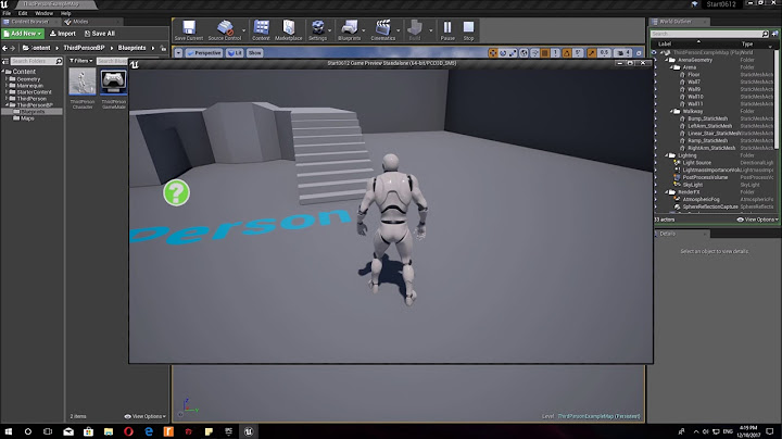 Hướng dẫn blueprint trong unreal engine 4 năm 2024