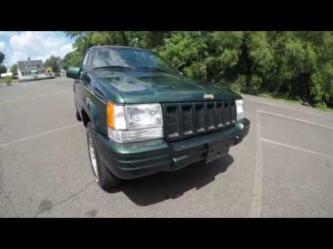 4K Review  1997 Jeep Grand Cherokee Limited 5.2L V8 4WD Virtual Test-Drive & Walk-around