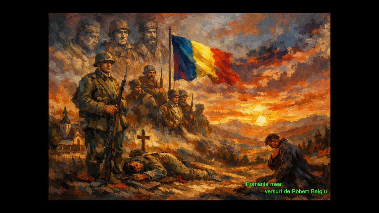 România mea! versuri de Robert Belgiu