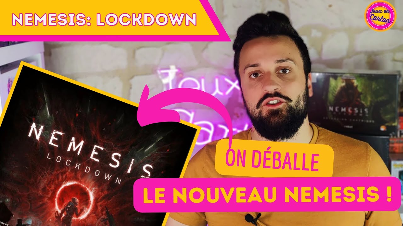 [FR] NEMESIS LOCKDOWN | Unboxing | Jeux en Carton - YouTube