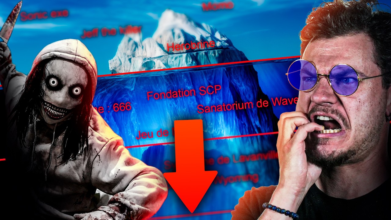 L’Iceberg des Pires Creepypasta et Légendes Urbaines !