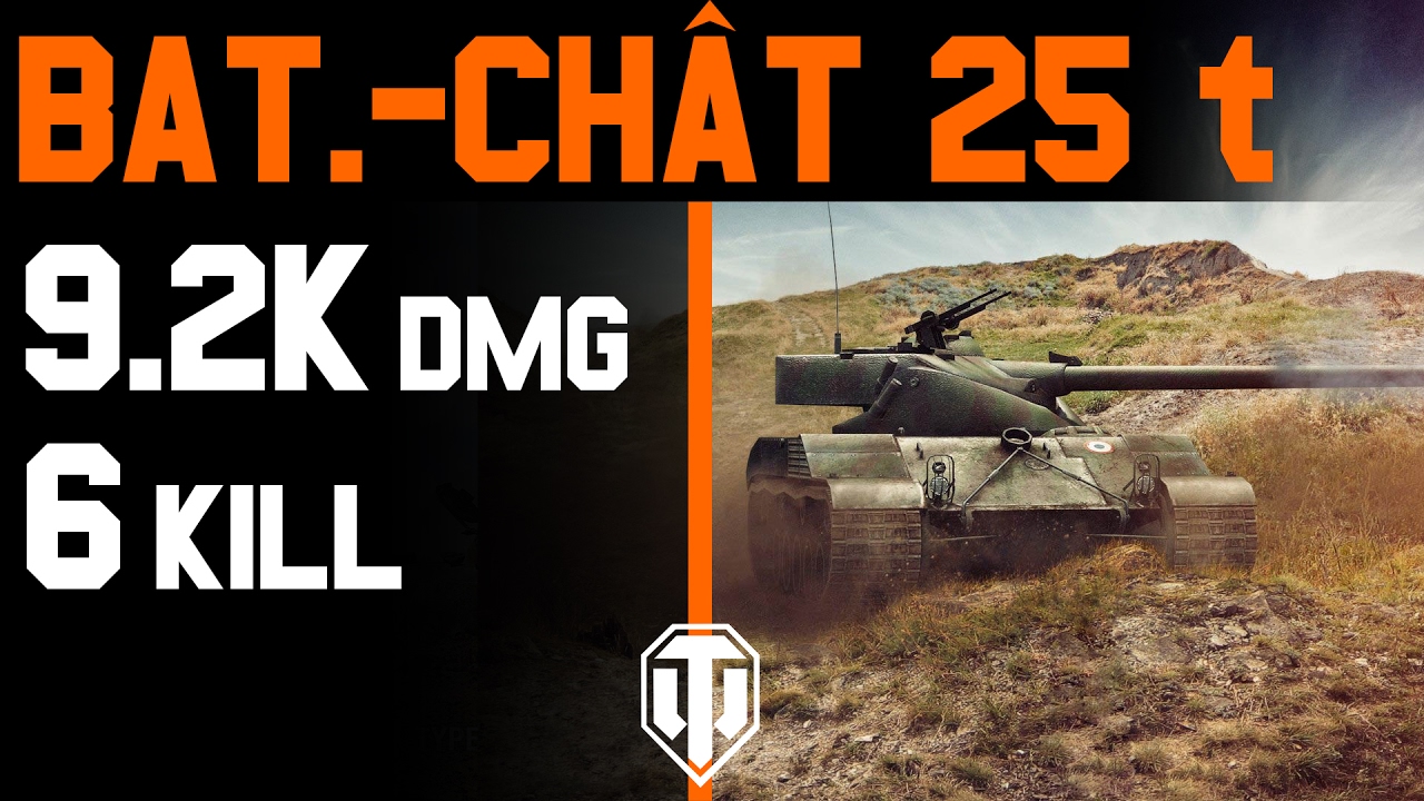 games people play World of Tanks - Bat.-Châtillon 25 t - 9296 Damage - 6 Kill