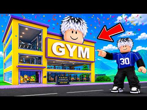 I Became A GYM MILLIONAIRE In Roblox My Gym!