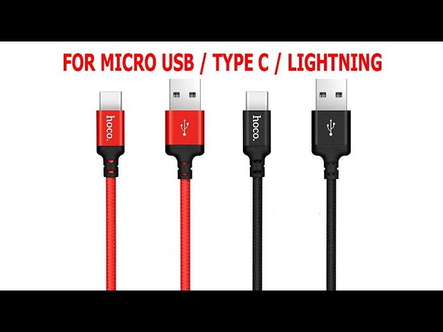 Cáp Hoco X14 3 Phiên Bản Micro USB / Type C / Lightning Dây Dù Giá Siêu Tốt